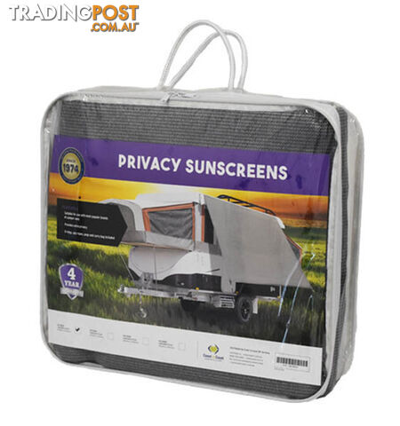 COAST TRAVELITE Campervan Offside Privacy Sunscreen W3060mm x H2050mm