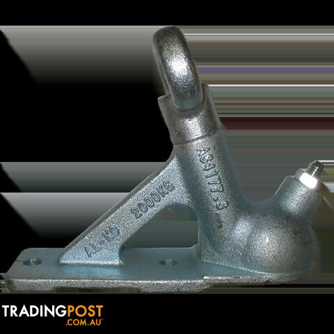 Alko 2000Kg 2 Hole Snap On Coupling-Plated. 614062Pl