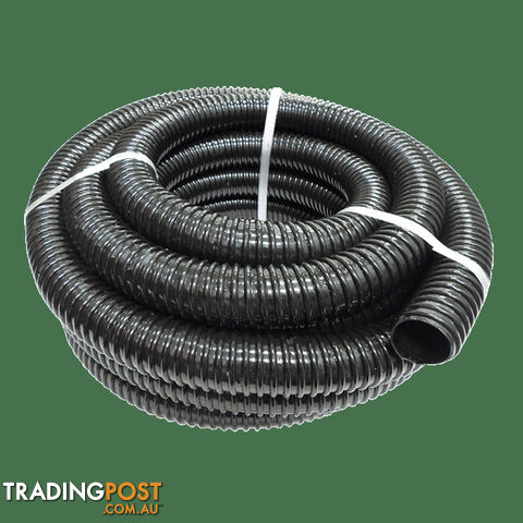 Black Waste Hose 10M Roll 38mm Id. 36M38X10Ctc