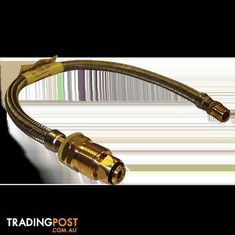 8mm S/S Flexible Hose 450mm For Single Bottle Kits. 6Sca0450/Fpt1500