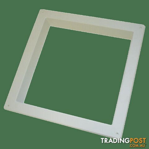 Fantastic Vent 4 1/4" White Garnish to suit 5000 & 6000Rbt. 2040-81