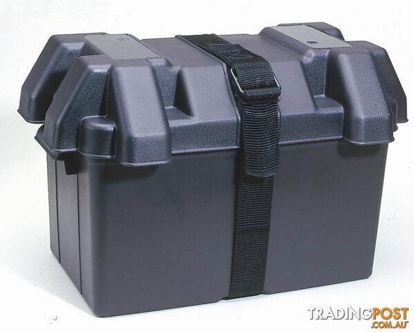 Small Battery Box C/W Strap 278 X 188 X 195H. Bb27