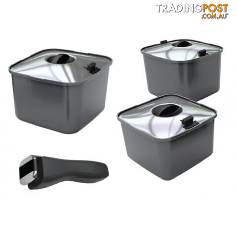 SmartSpace Pots With Lids