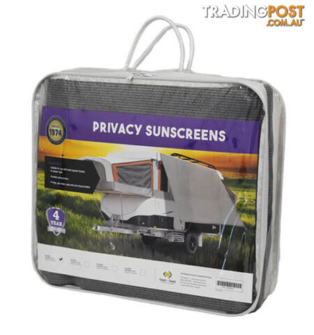 COAST TRAVELITE Campervan Offside Privacy Sunscreen W3380mm x H2050mm