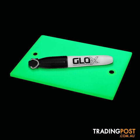Glo-X 90 X 55mm Sign Tile Marker .Gx0156G