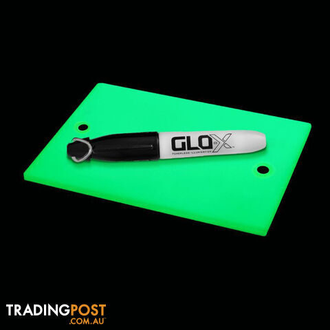 Glo-X 90 X 55mm Sign Tile Marker .Gx0156G