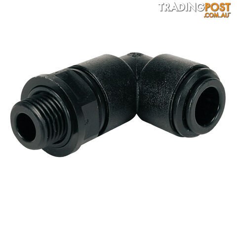 Jg 12mm Plastic Swivel Elbow Male 1/2" Bspt. Pm091204E