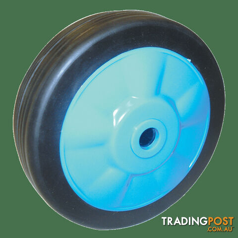 Solid 6" Rubber Wheel Only to suit Jockey Wheel. Nw6