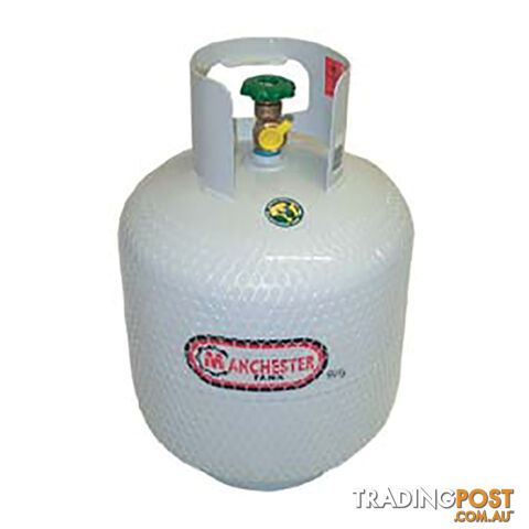 Manchester 4Kg Grade 2 Gas Cylinder Pol - L/H Thread No Guage