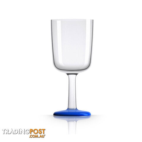 Palm Marc Newson Tritan Wine Glass W/ Navy Blue Nonslip Base 300Ml. Pm832