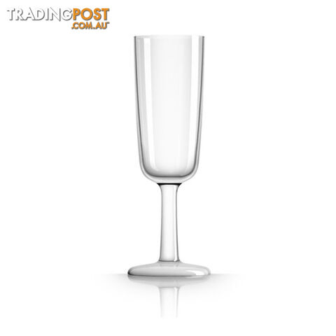 Palm Marc Newson Tritan Flute Glass W/ Wht Nonslip Base 190Ml. Pm813