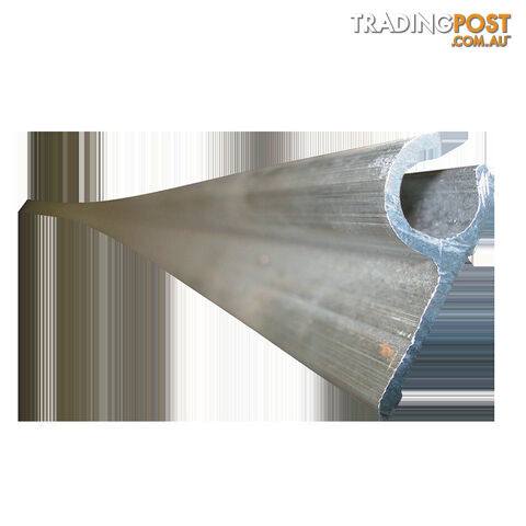 Sailtrack Single Sided 6M Mill Finish. Ex6595 S6M