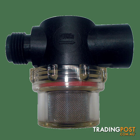 Shurflo Twist Filter 1/2"Thread Inlet & Outlet. 255-213