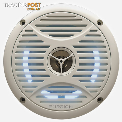Furrion 5" White 2-Way Ip55 Waterproof Outdoor Speaker W/ Led Ring(Sold Each)....