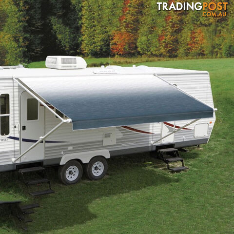 Carefree 17Ft Blue Shale Fade Roll Out Awning (No Arms)