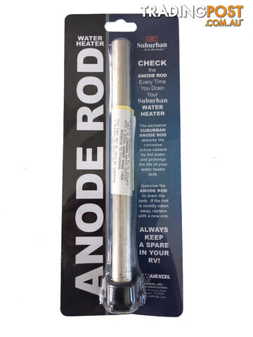 Genuine Suburban hot water system Magnesium Anode Rod 232767