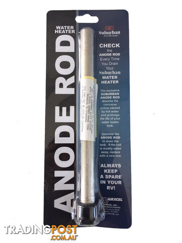 Genuine Suburban hot water system Magnesium Anode Rod 232767