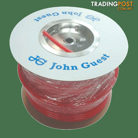 Jg Red 12mm X 100M Roll Of Tubing Sold Per Roll. Pe12100R