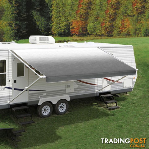 Carefree 15' Eclipse 12V Silver Shale Fade Awning