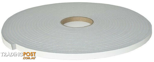 Tape Foam Grey Pvc Sealing 6.4mm Thick X 18mm X 15.2Mts