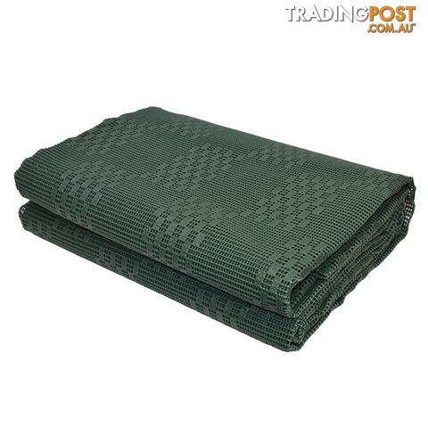 COAST PREMIUM Multi Purpose Floor Mat GREEN 250cm x 500cm C W Carry Bag