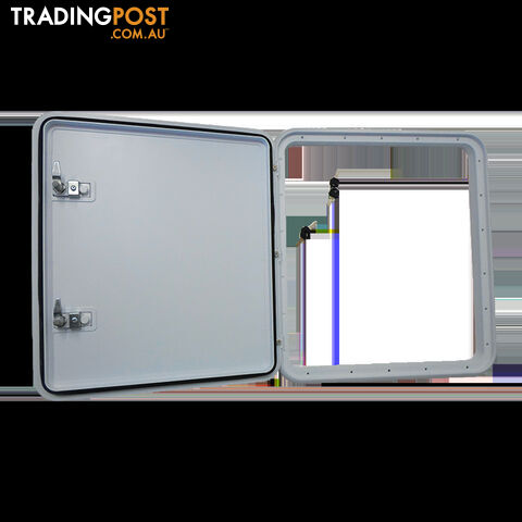Coast Access Door 4 - White 566 x 631 (M500-130)