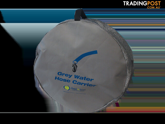 Coast Grey Water Hose Carrier H25mmxw340mm.