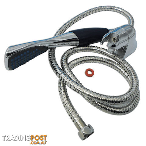 Hand-Held Shower Kit Hose+Rose+Bracket. C6323