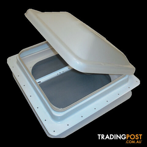 Ventline 14" X 14" Metal Vent White (No Fan). 0503072