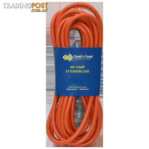 Coast 17M/15Amp Heavy Duty Extension Lead - Led Equipped. Md-15+Md-15Z/17