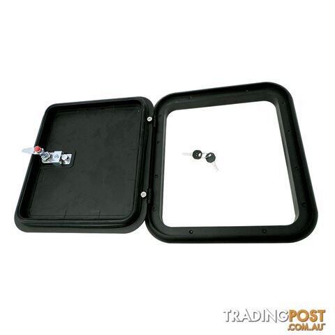 Coast Access Door 1 - Black 399 x 349 (M500-200)