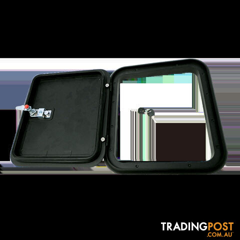 Coast Access Door 1 - Black 399 x 349 (M500-200)