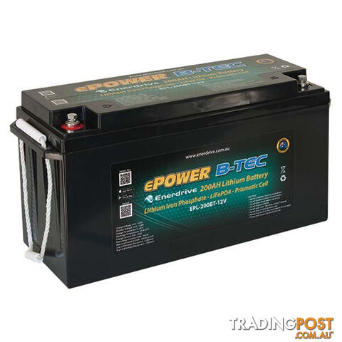 ePOWER B-TEC 200Ah Lithium Battery