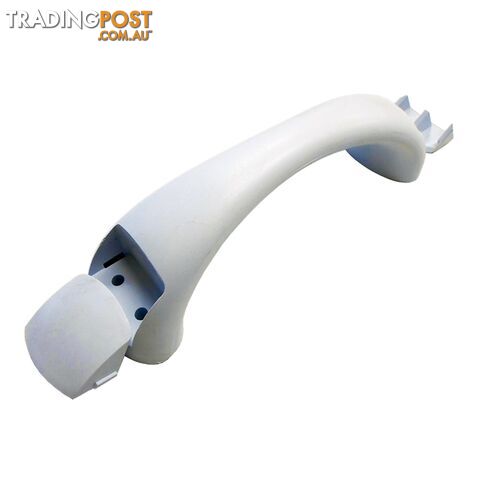 White Plastic Grab Handle. Xj3Handle01/C2734B