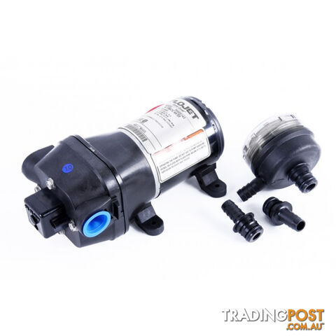 Flojet 12V Pump &Filter-1/2Brb Needs No Accumulator