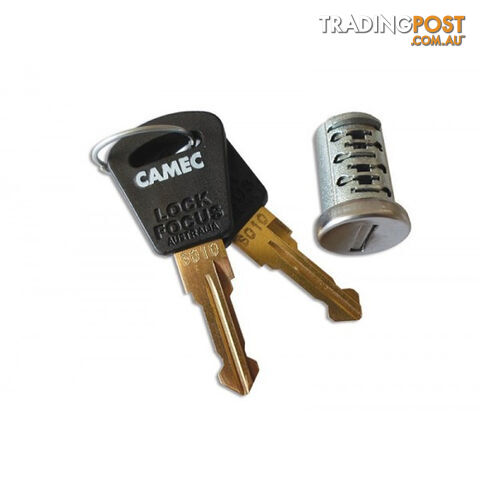 Camec Barrel & Key to suit Main Door Lock. 014392