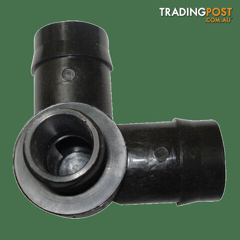 Threaded Corner Elbow 25mm Barbed X 1/2" Bsp Male. Ebms2515