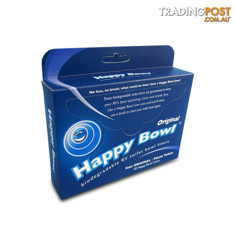 Happy Bowl Toilet Bowl Liners - 50 Per Pk (12 Units Per Outer Carton) Hb-1212Mc