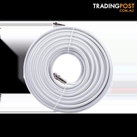 Sphere 3.0M Rg6 Quad Shield Coax With Compression Fittings. C4418E