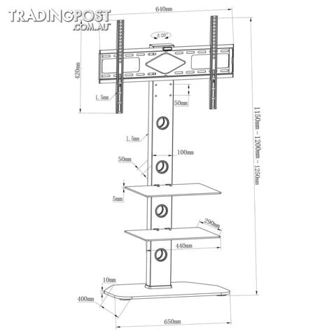 TV & Monitor Mounts - 51074 - 8719883784694 - photo 5 of 5