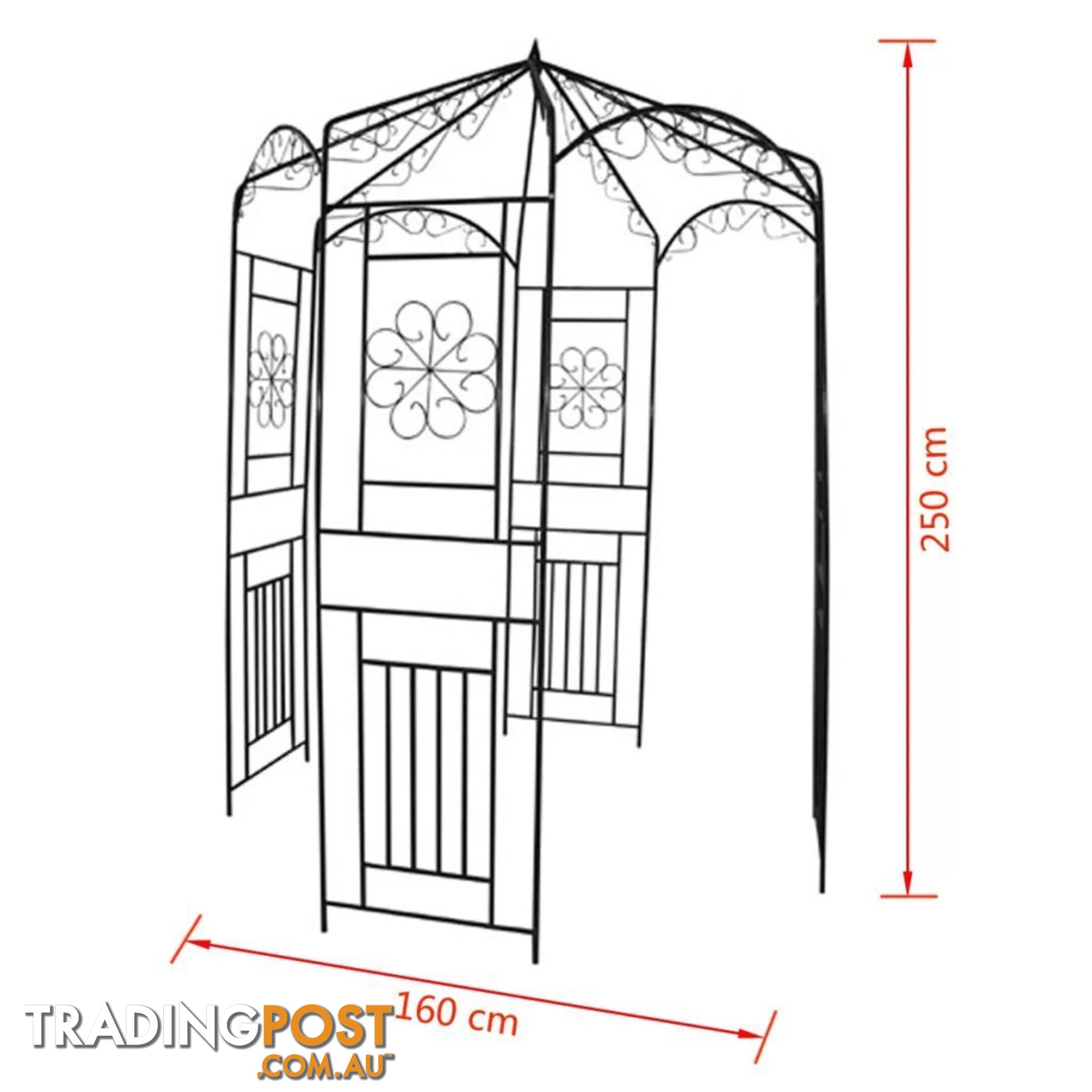 Garden Arches, Trellises, Arbours & Pergolas - 40269 - 8718475802556