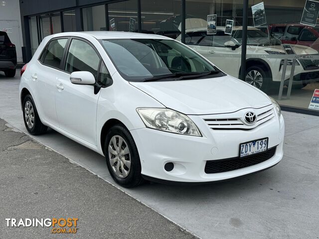 2012 TOYOTA COROLLA ASCENT ZRE152R HATCH