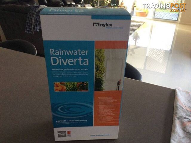 Rainwater Divertaª is designed to divert water from the down PIPE