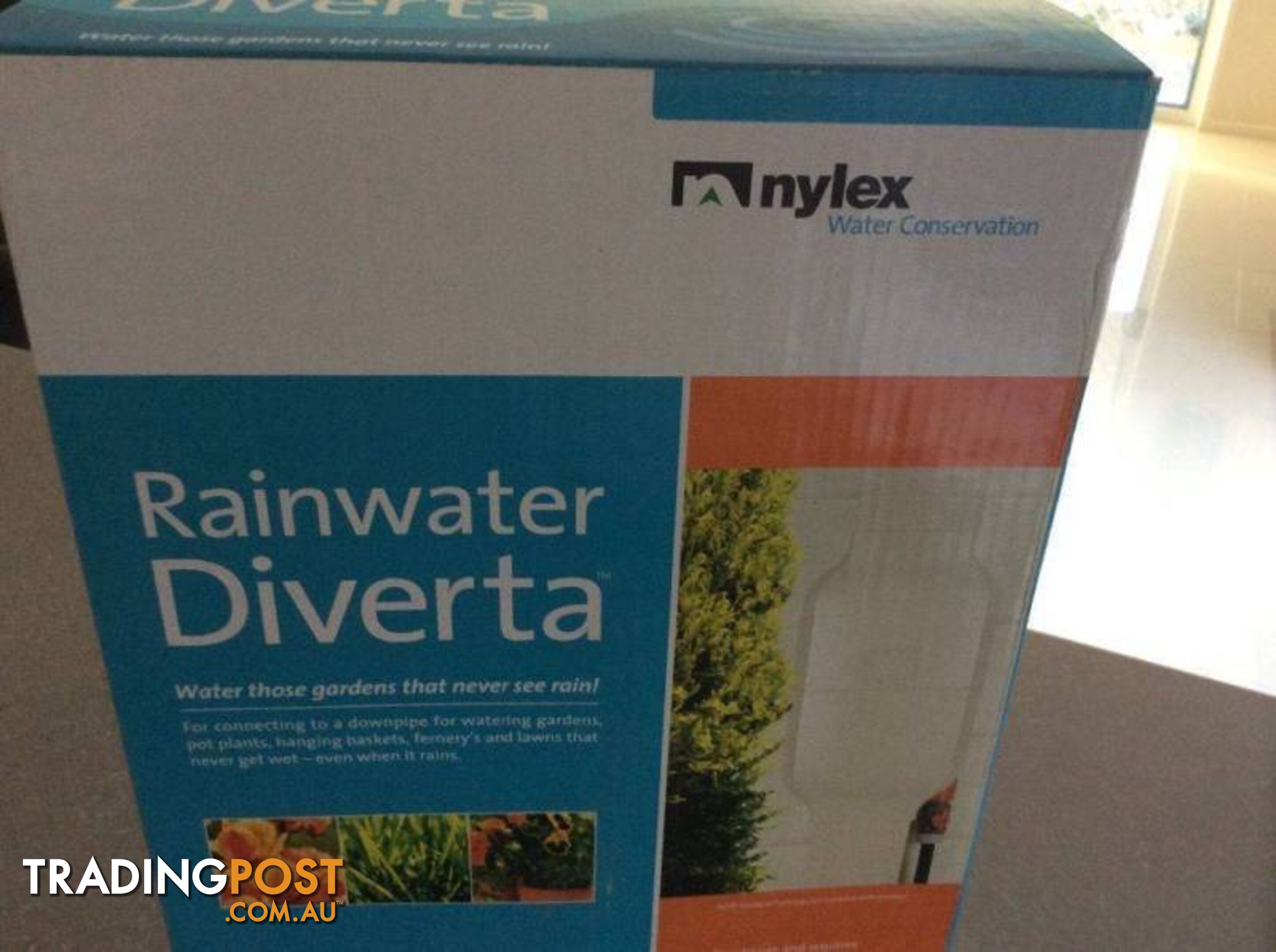 Rainwater Divertaª is designed to divert water from the down PIPE