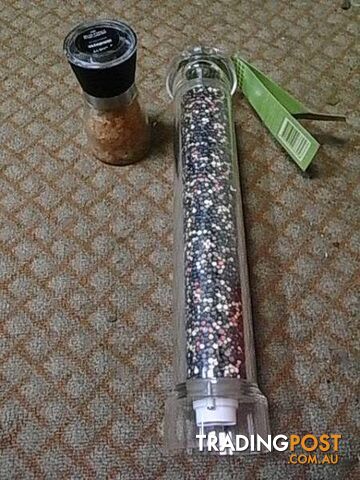 NEW LARGE 400mm tall salt of pepper mill with ceramic grinder