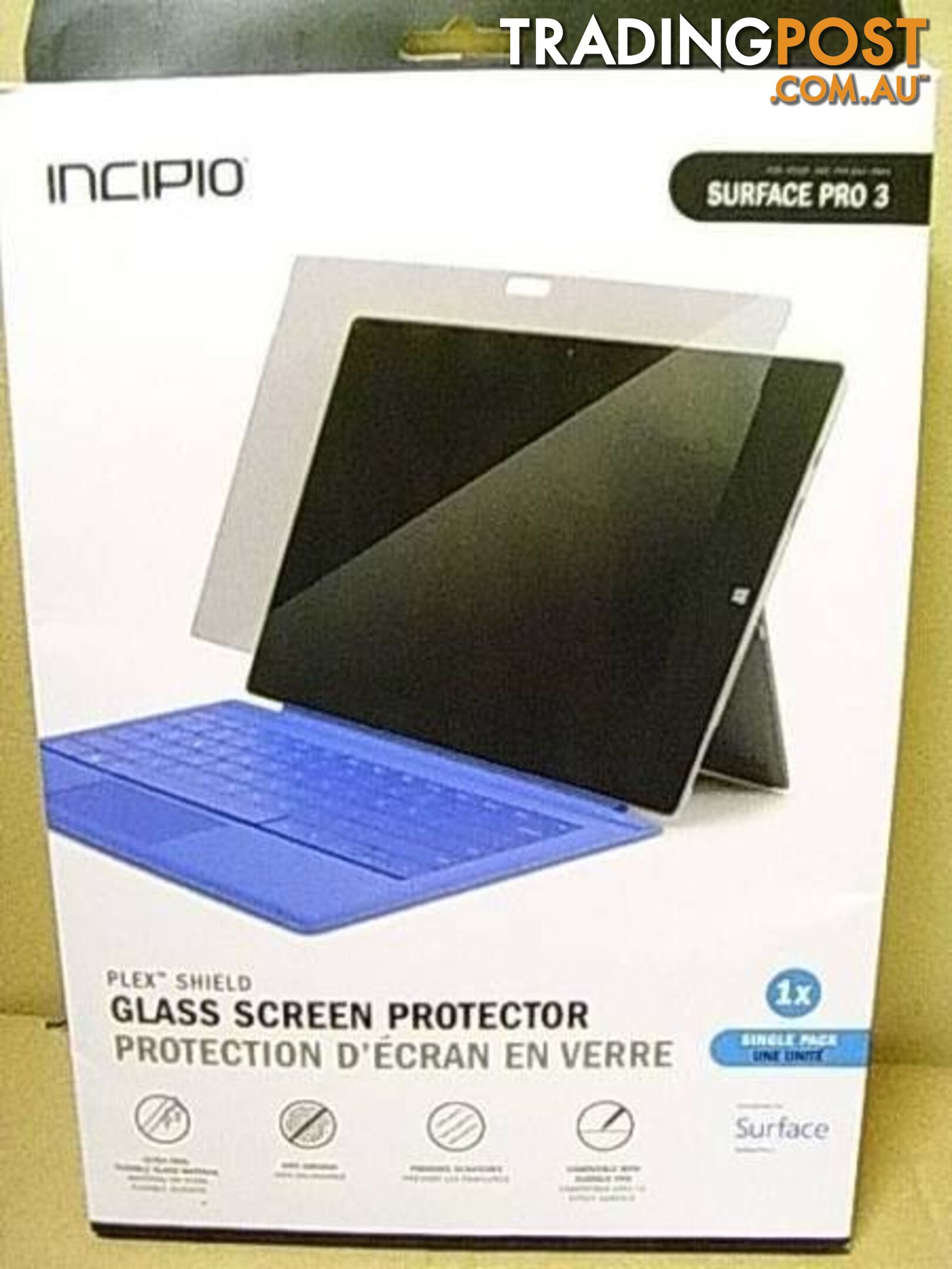 SURFACE PRO 3 PLEX SHEILD GLASS SCREEN PROTECTOR