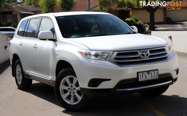 2013 TOYOTA KLUGER KX-R GSU40R SUV