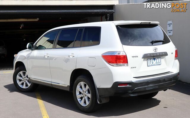 2013 TOYOTA KLUGER KX-R GSU40R SUV