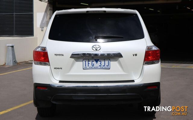 2013 TOYOTA KLUGER KX-R GSU40R SUV