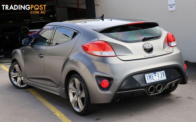 2014 HYUNDAI VELOSTER SR TURBO FS3 HATCH